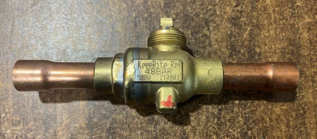 KeepRite Refrigerant Ball Valve 58BV 48BAR 110801