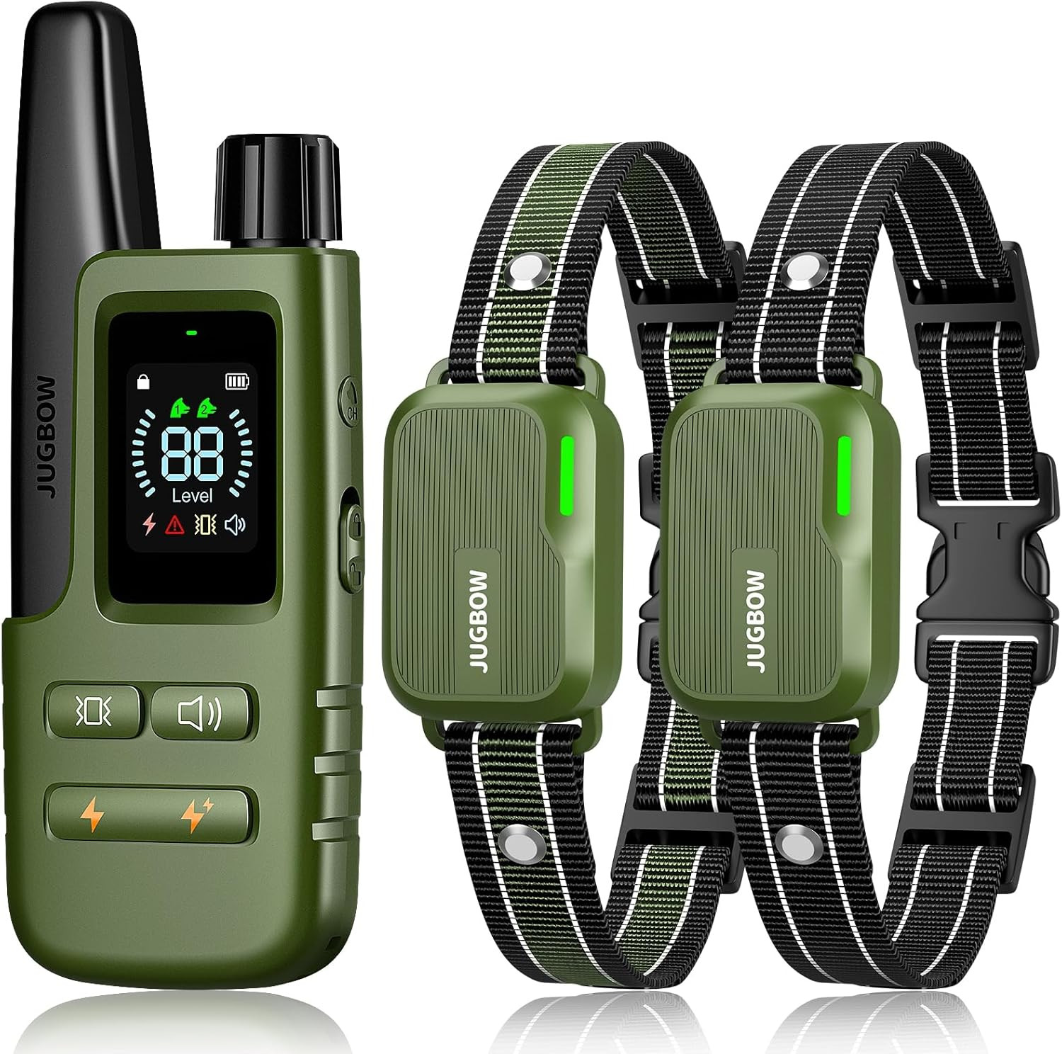Dog Shock Collar 2 Dogs (10-120Lbs) - 4200FT Dog Training Collar with Remote IPX