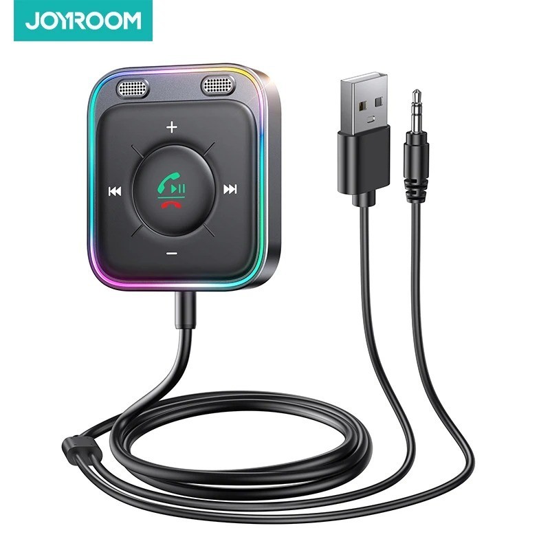 Joyroom Bluetooth 5.3 Wireless Receiver Car Adapter Enhanced Dual Mics ENC Noise