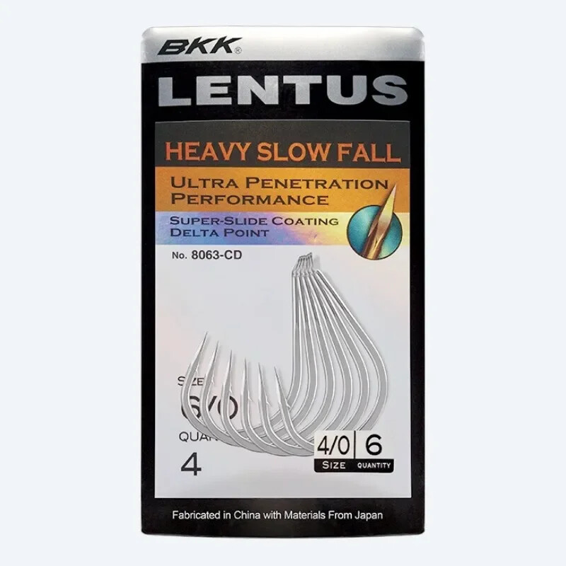 Bkk Lentus Lure Jigging Fishing Hooks