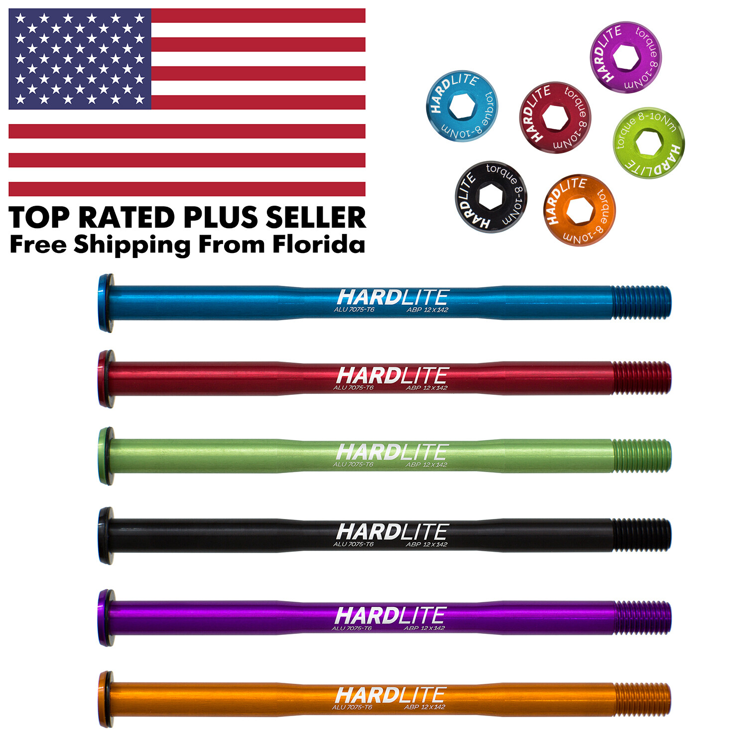 HardLite ABP Thru Axle 12x142 Devinci Trek Remedy Superfly Fuel EX Slash 192mm