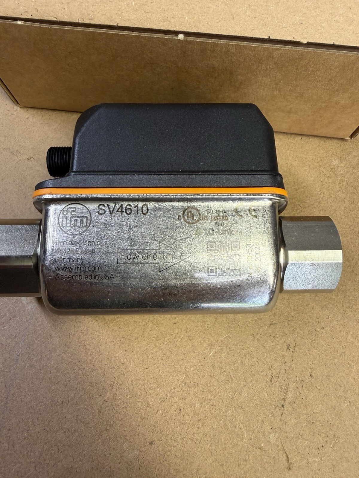 IFM SV4610 Electronic Flow Meter