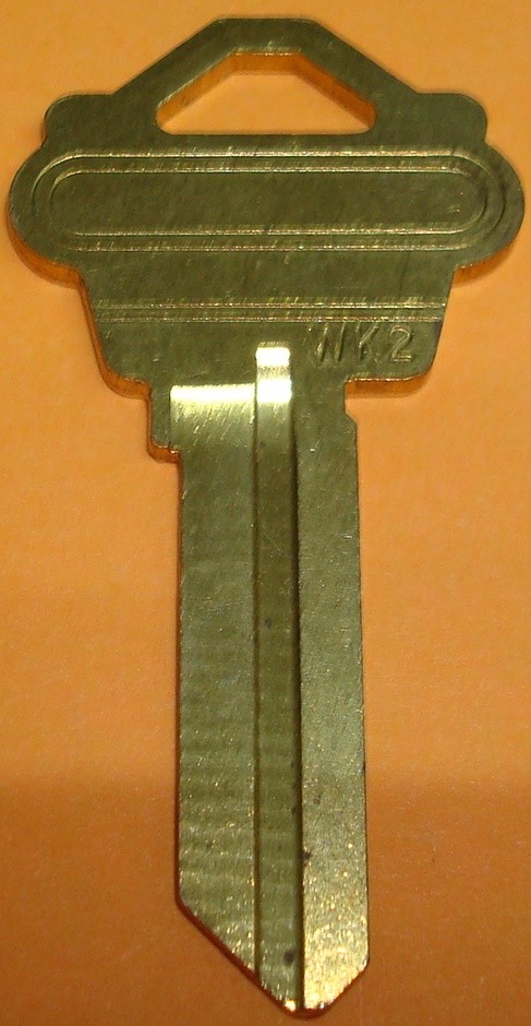 🔑FAST SHIPPING New Uncut Key Blank WESLOCK WK1 WK2 Ilco 12344 1175 Key Blank KR