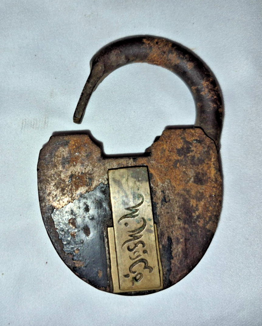 Antique Padlock - William Wilcox Co. ?
