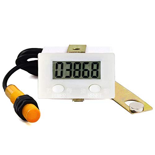 DIGITEN LCD Digital Counter 0-99999 Gauge