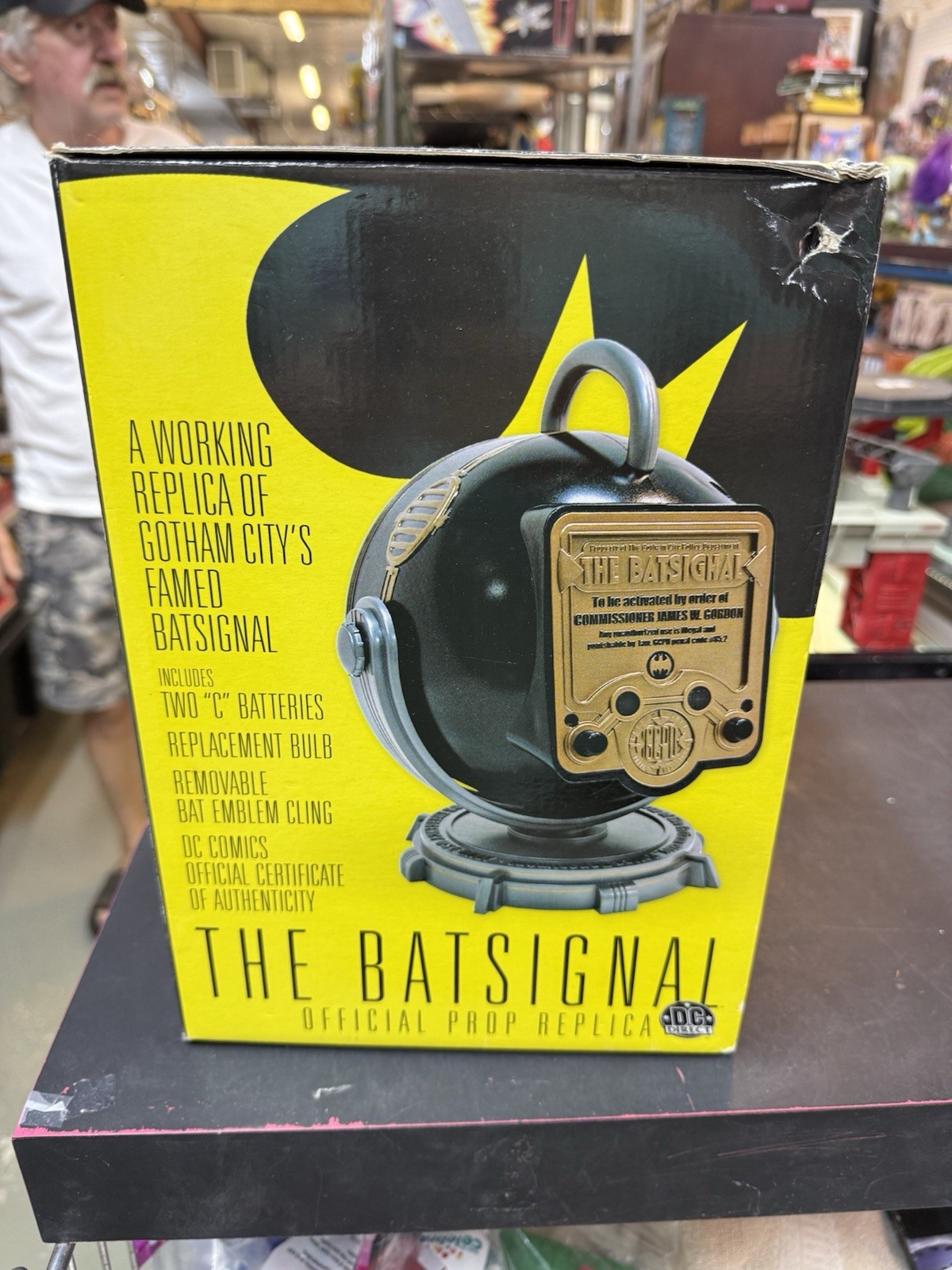 DC direct the bat signal official prop replica