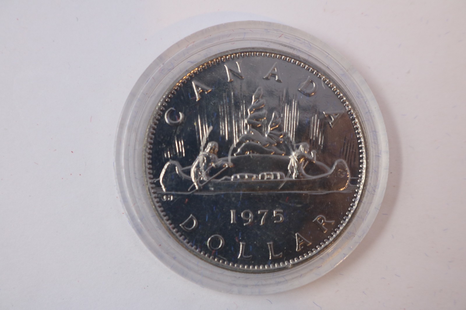 1975 Voyageur Uncirculated $1 One Dollar Canada