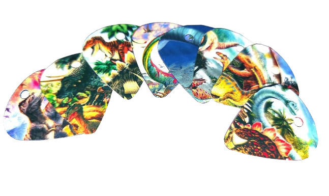 Dinosaur - 8 Necklace Pendants -Party Favor   Prizes Necklace Jewelry