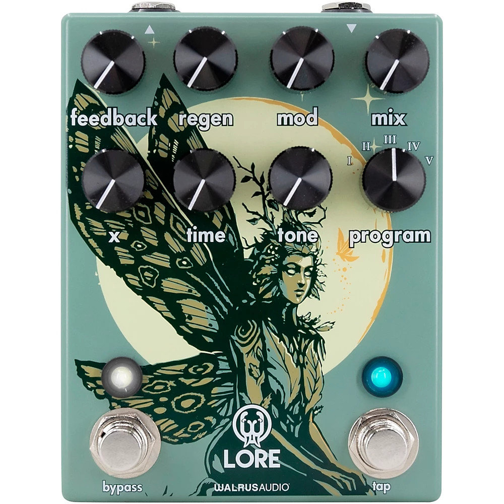 Walrus Lore Reverse Soundscape Generator DelayReverbPitchModulation Pedal