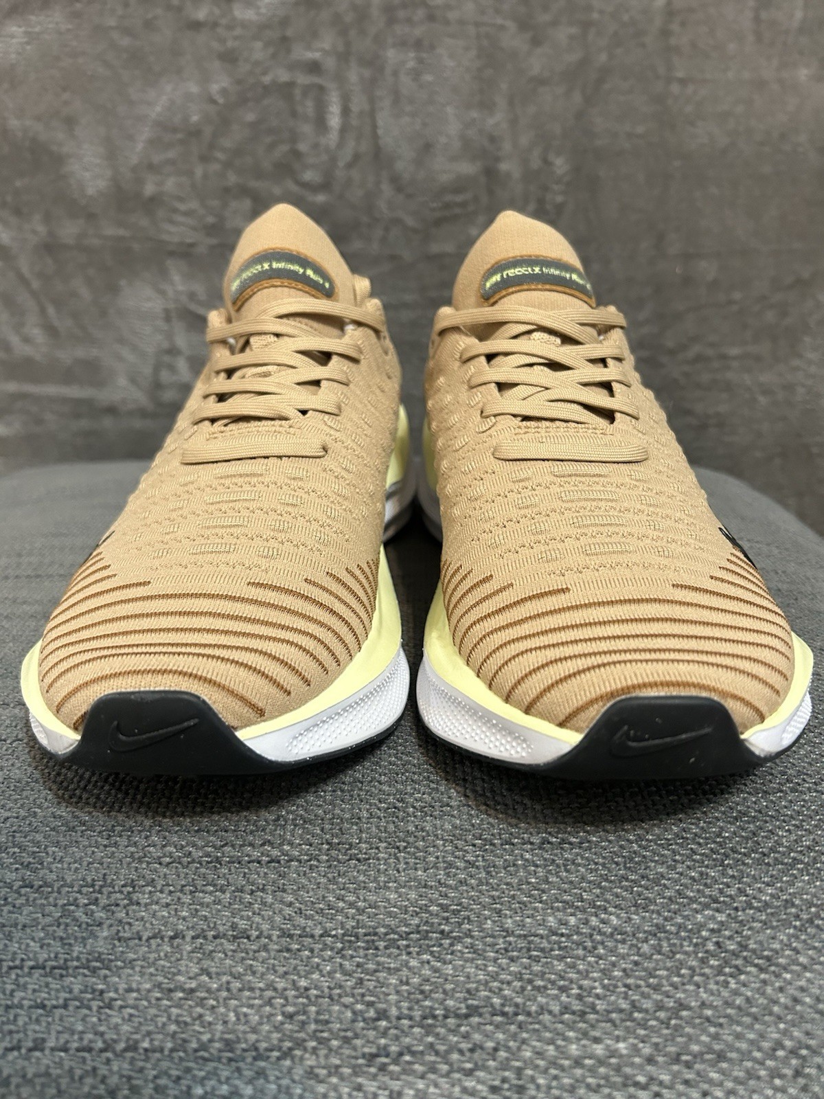 Nike React Infinity Run 4 Men's Running Shoes Tan Yellow DR2665-200 US 10.5
