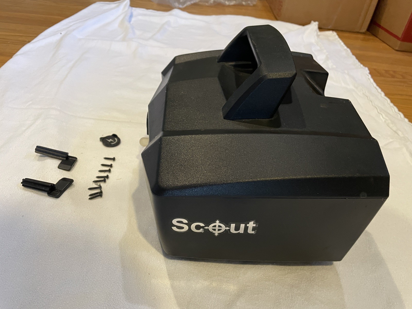 OEM Drive Medical Spitfire Scout 4 scooter 12Ah Battery Box Pack (no batteries)