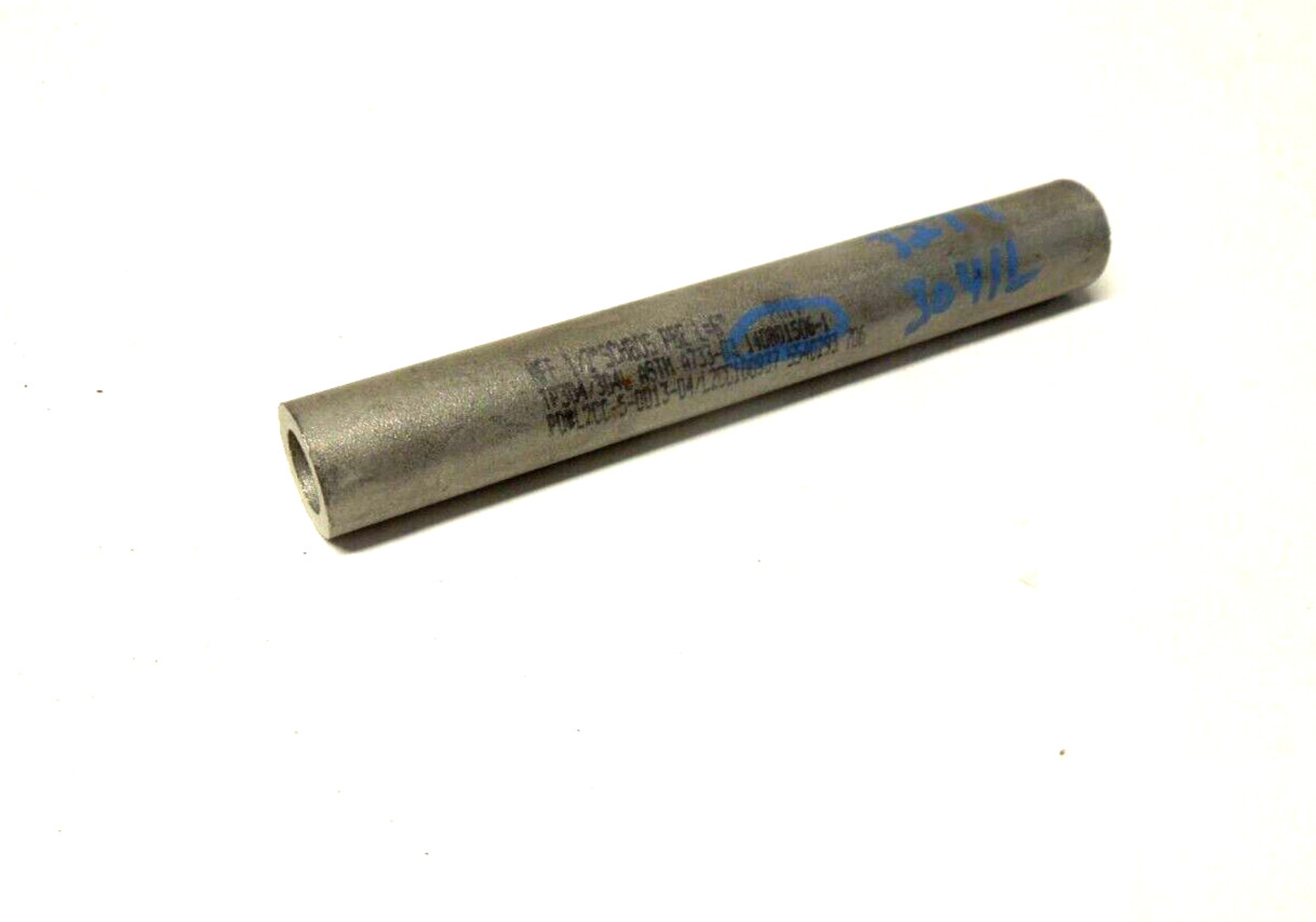 Nipple Plain End 1/2" x 6" LONG S-80 304 Stainless Steel     711C1