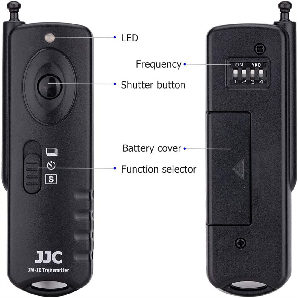 Wireless Shutter Remote Control for Canon EOS R5 7D 6D 5D Mark IV III II 5DS R