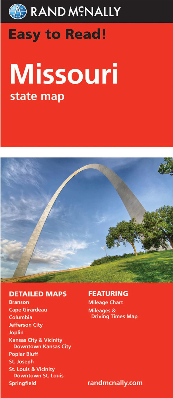 Rand McNally State Maps: Missouri and Oklahoma (2 Maps)