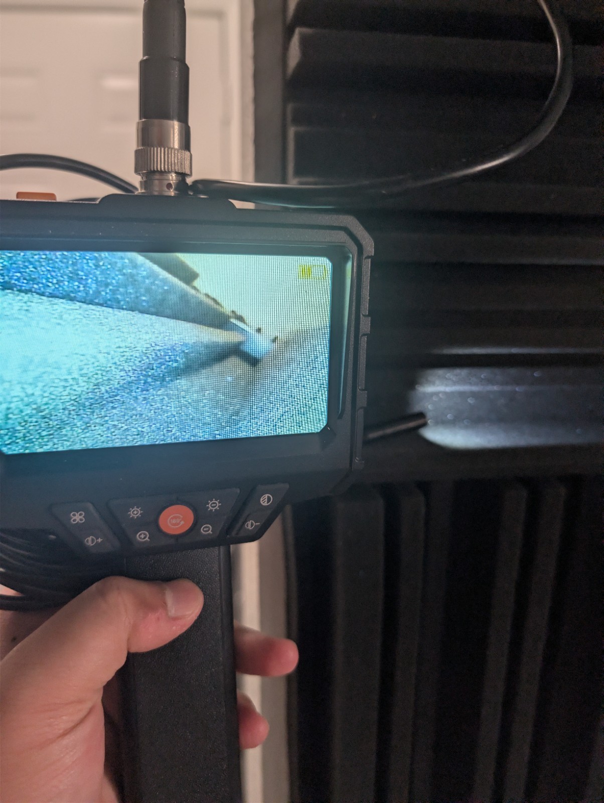 Endoscope Borescope Camera with Light Snake Inspection for Automotive Engine