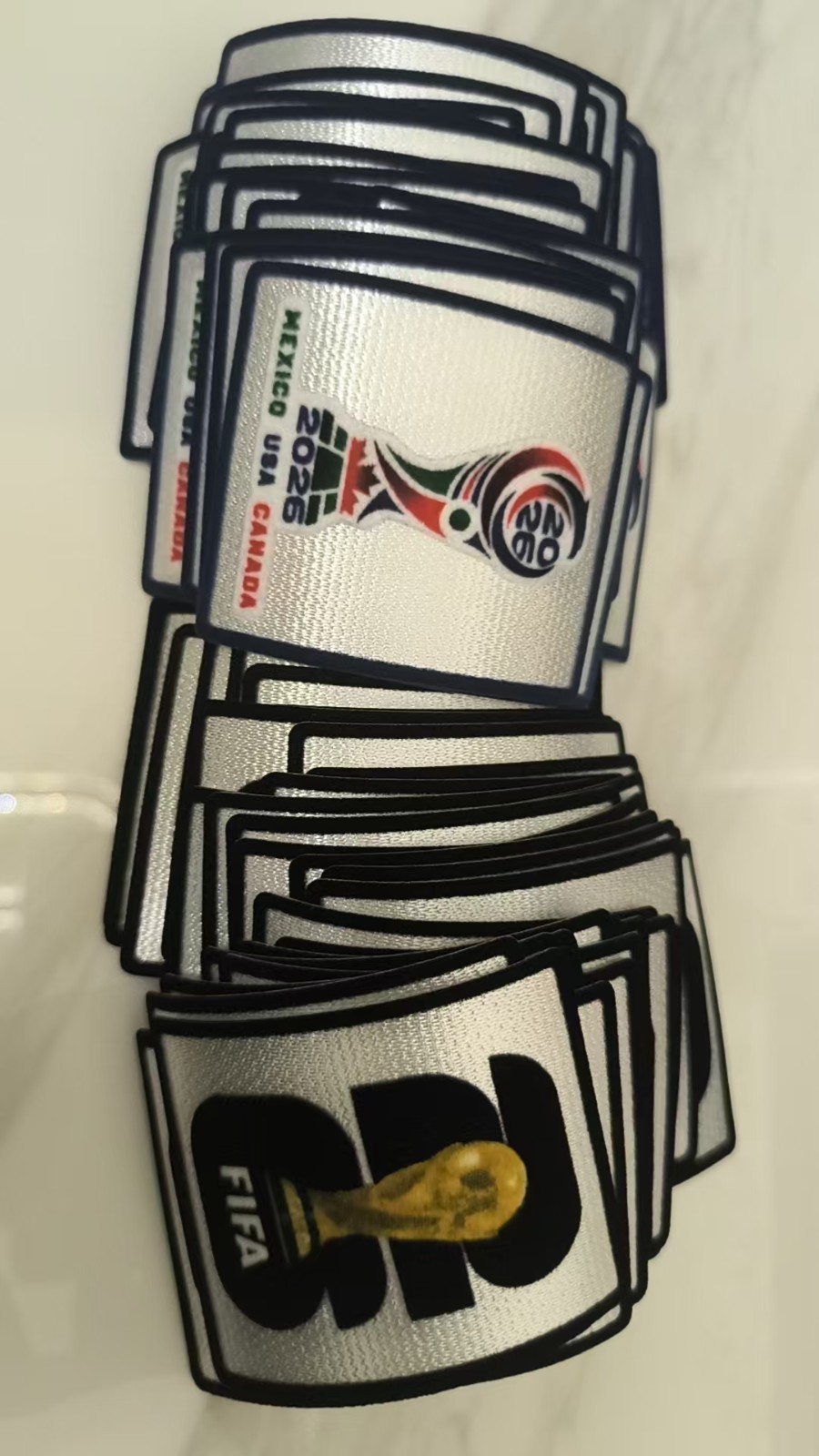 1 pair FIFA 2026 world cup patch (Flock)