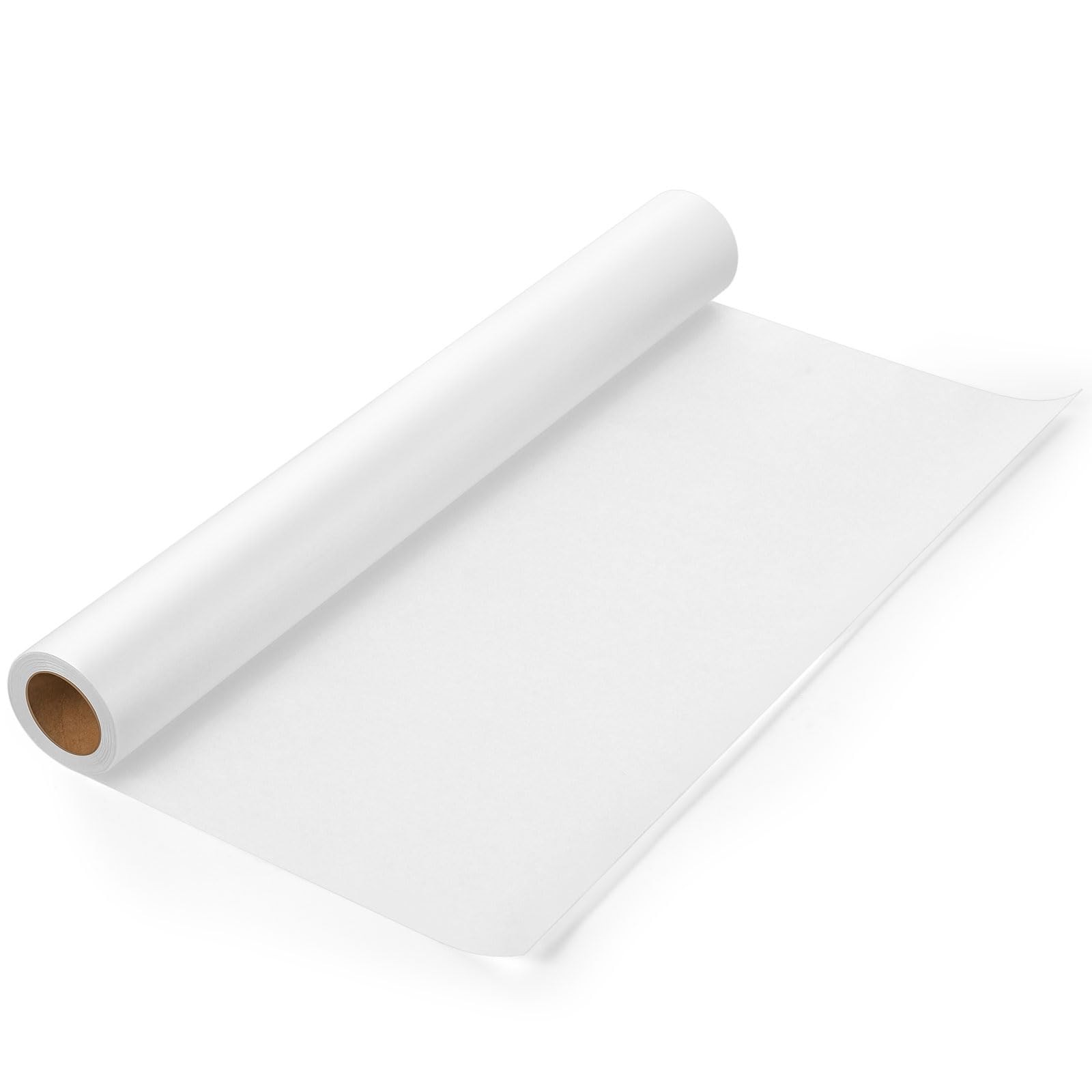 17 in x 25 yd White Tracing Paper Roll Translucent Pattern Paper for Sewing