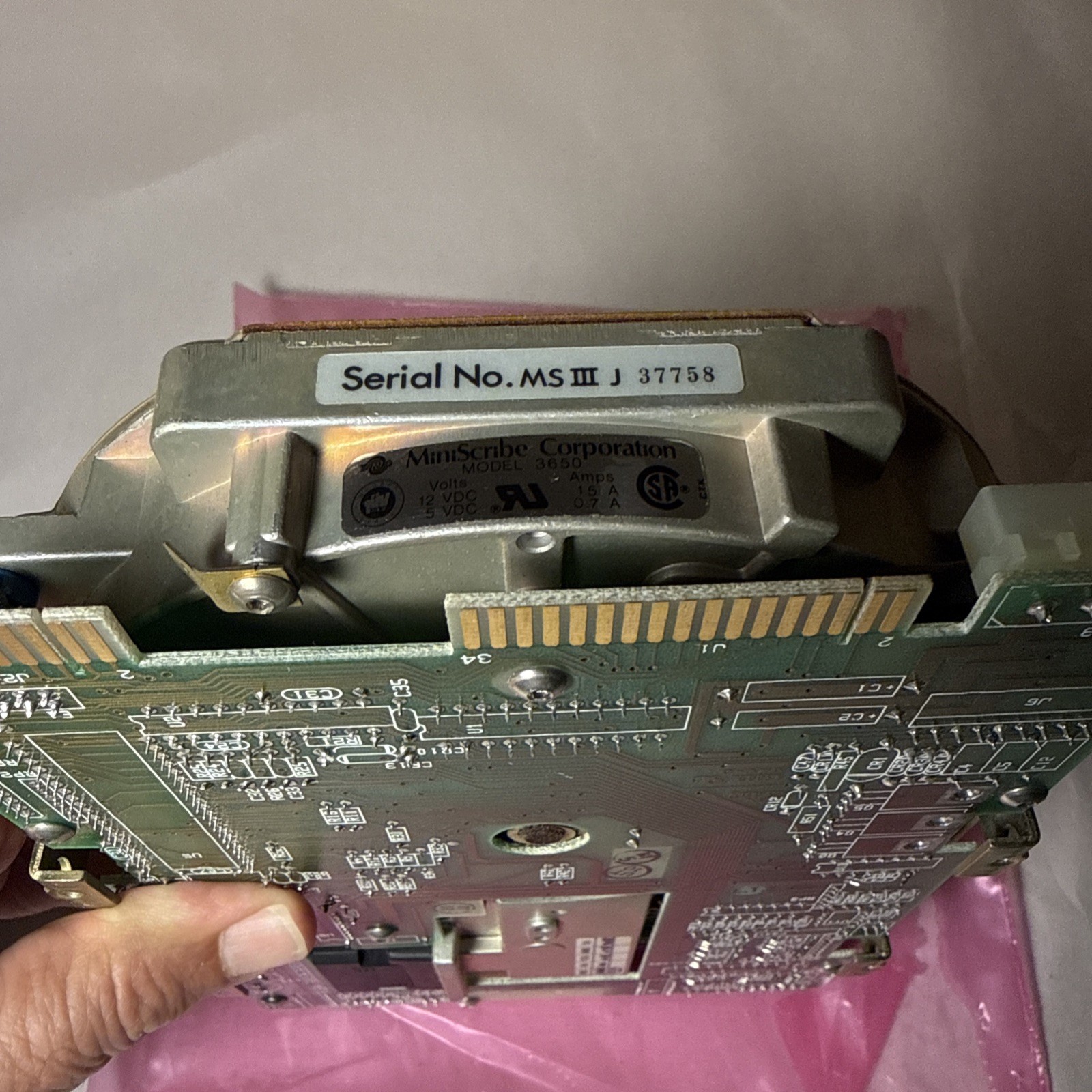 Miniscribe Legacy Drive 3650 UNTESTED