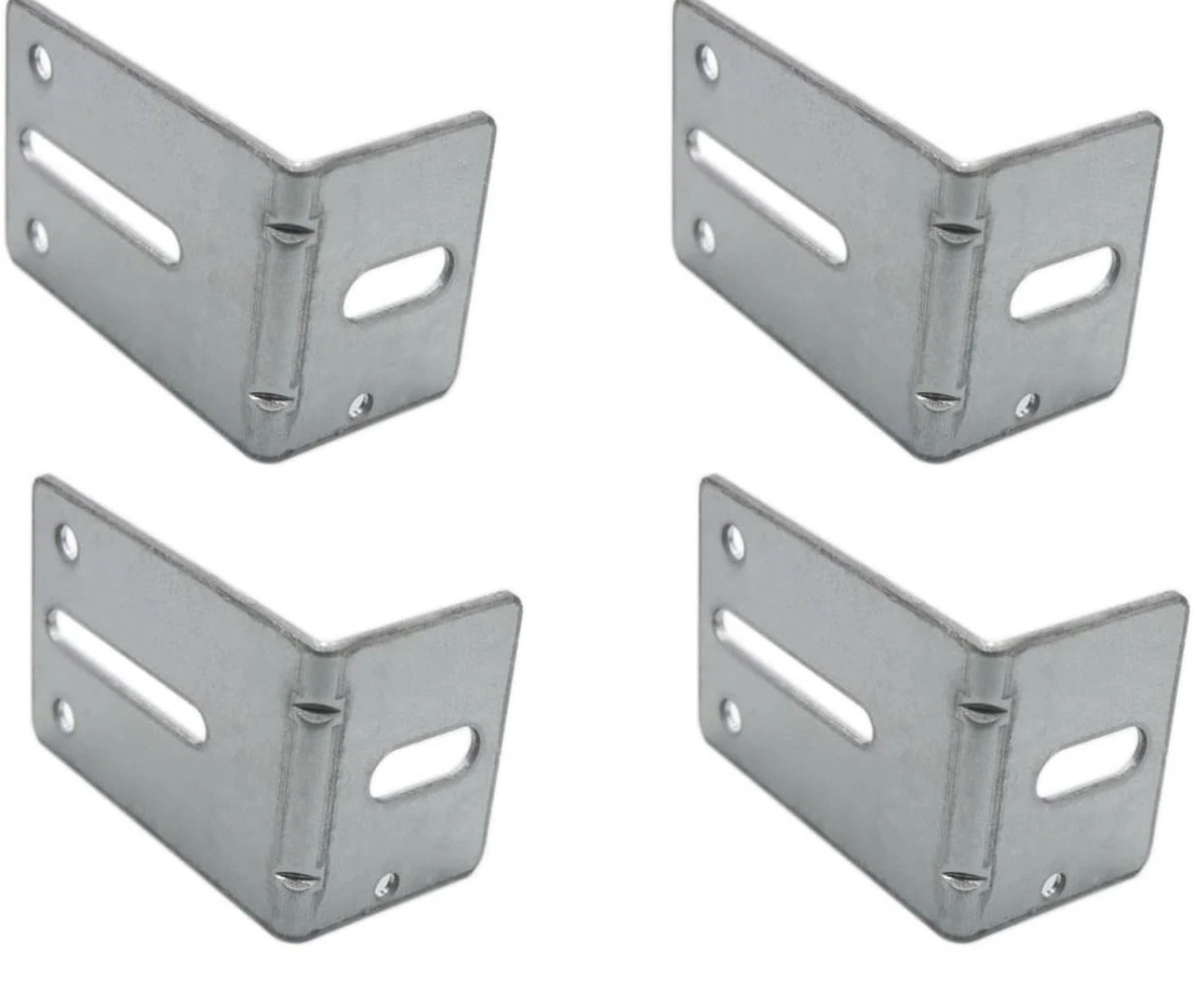 Garage Door Track Jamb Bracket, J6 Heavy Duty Track Bracket with 12 Gauge Steel,