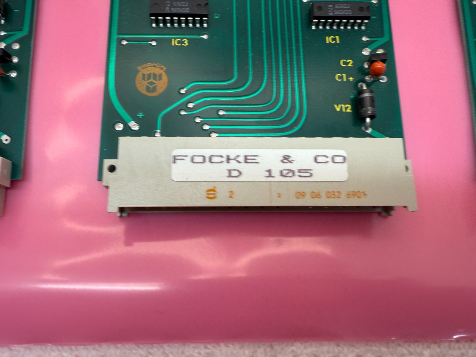 FOCKE D105 CONTROL BOARD MODULE, NEW, In Orig. Boxes, Fast Tracked Shipping