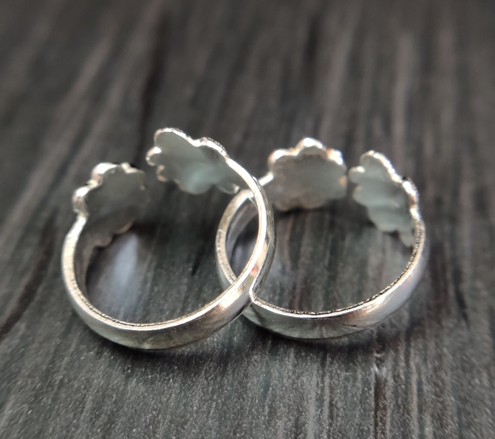 925 Sterling Silver Star Butterfly Enamel Toe Ring Adjustable Flower Toe Ring