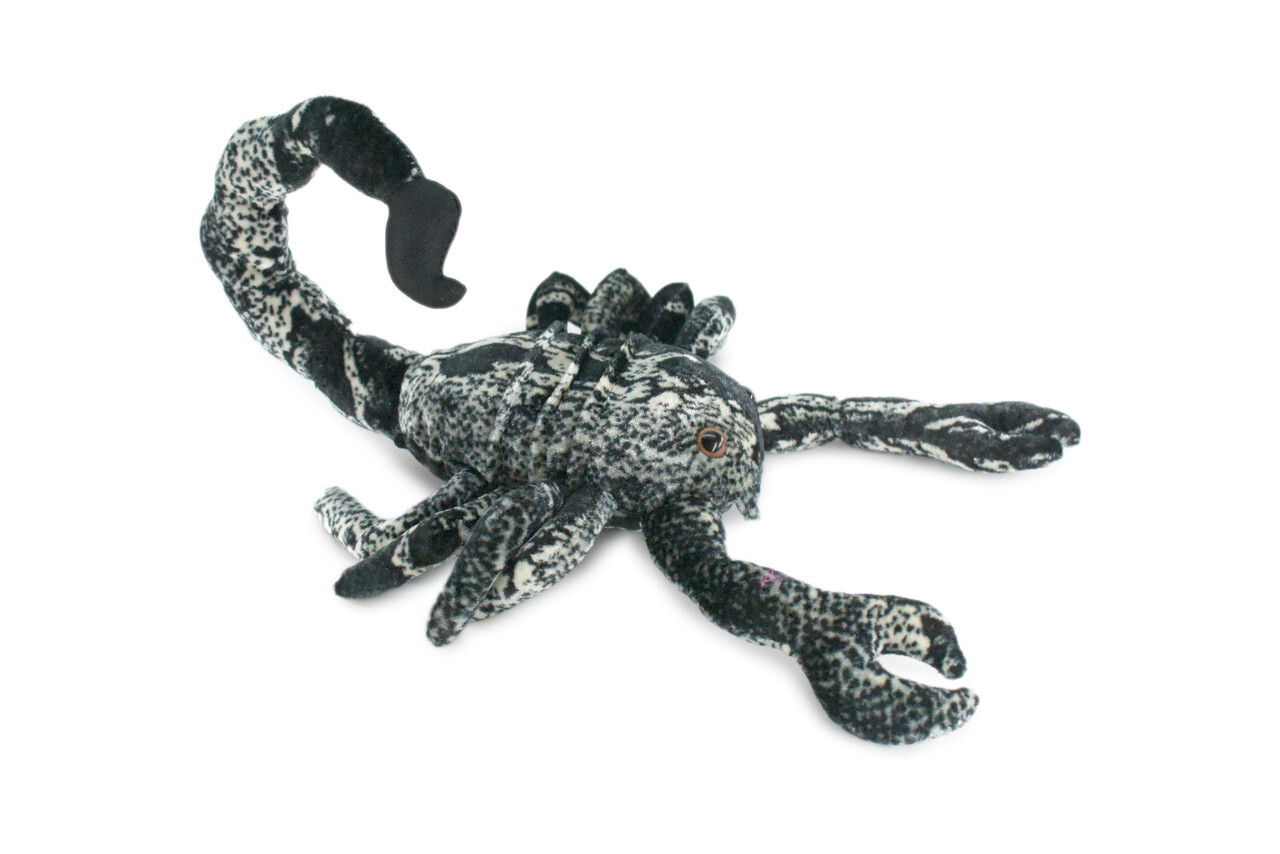 Scorpion Toy, Black, Plush Stuffed Scorpion Toy, Soft, Gift, 14" FT12 BB326