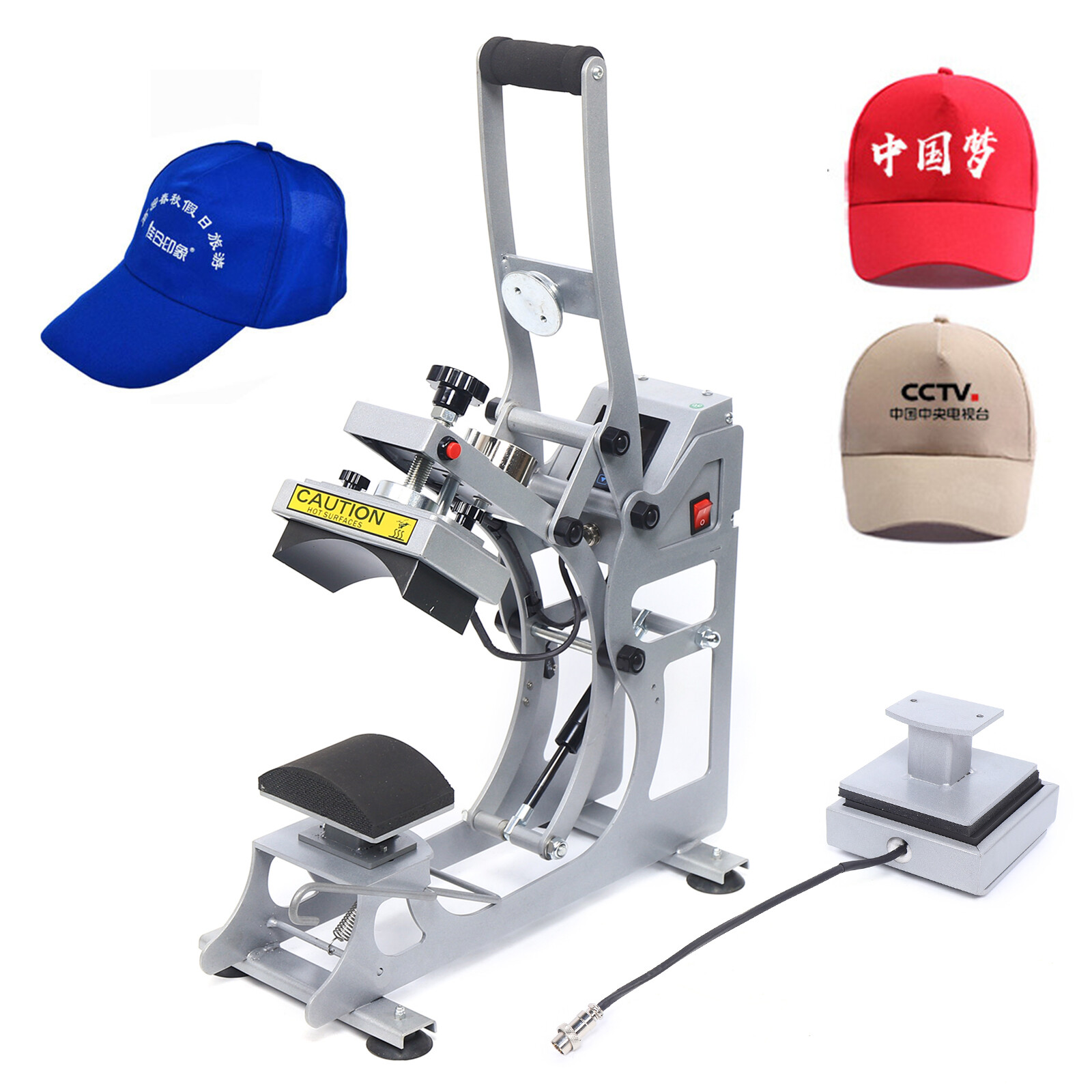 Hat Heat Press Cap Heat Press Machine Digital Heating Pads Sublimation Transfer