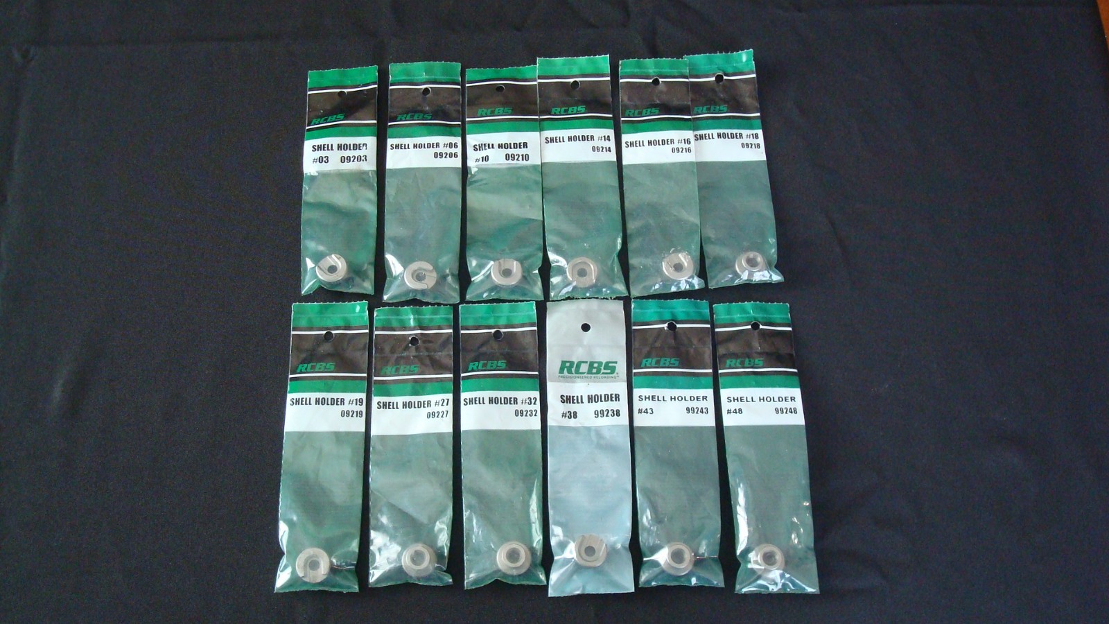 RCBS Shell Holder 3, 6, 10, 14, 16, 18, 19, 27, 32, 38, 43, 48 NEW Free Shipping