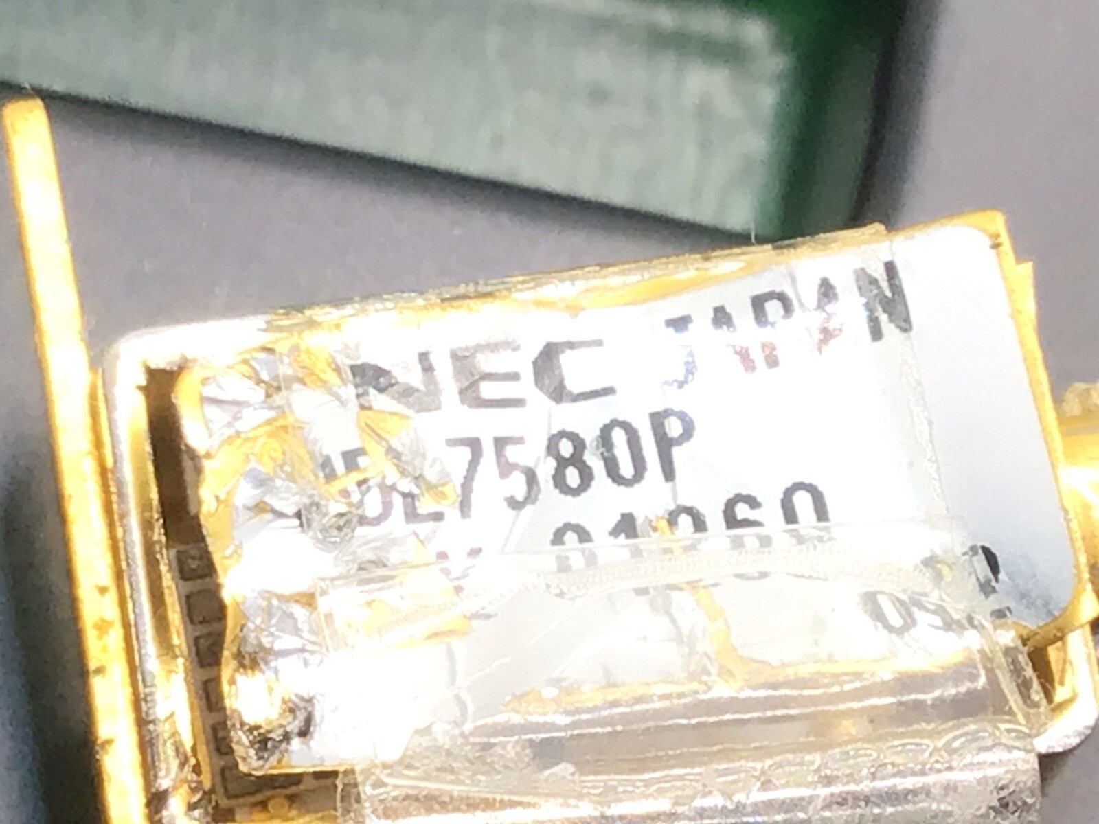 NEC Corporation NDL7580P, optical semiconductor device, damaged