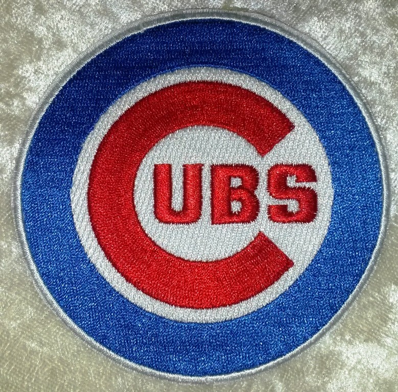 Chicago Cubs BIG 5.5" Iron /Sew On Embroidered Patch ~ Free Tracking!