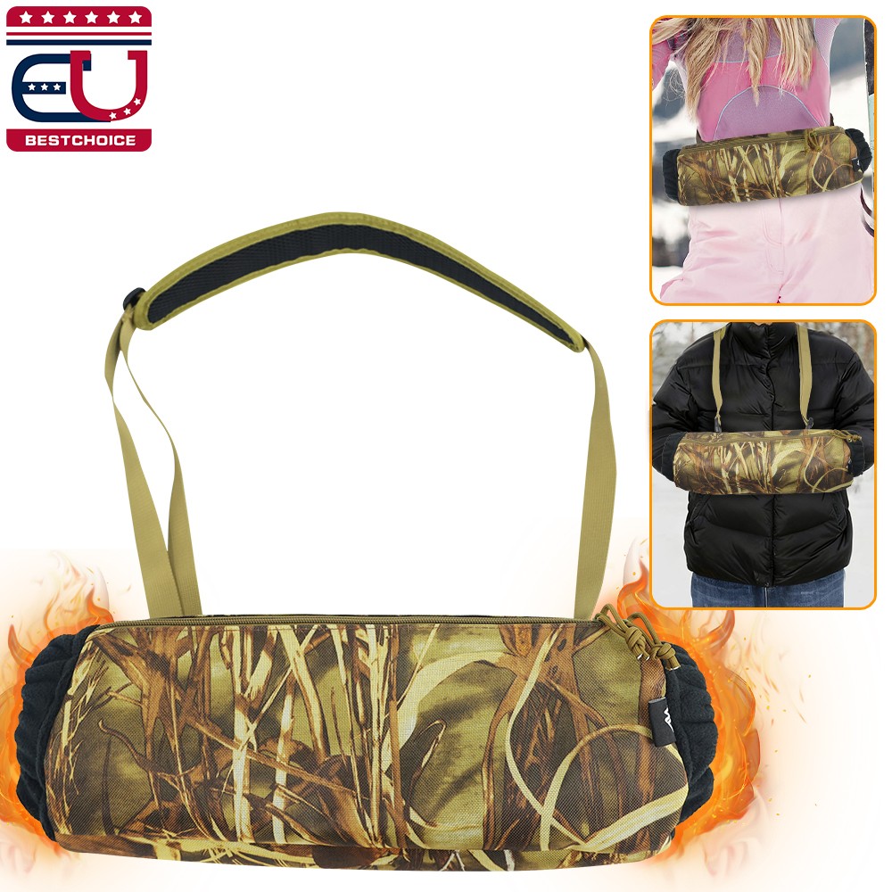 600D Outdoor Hand Warmer Pouch Vest Drop Hanger Hunting Waist Expansion Pack