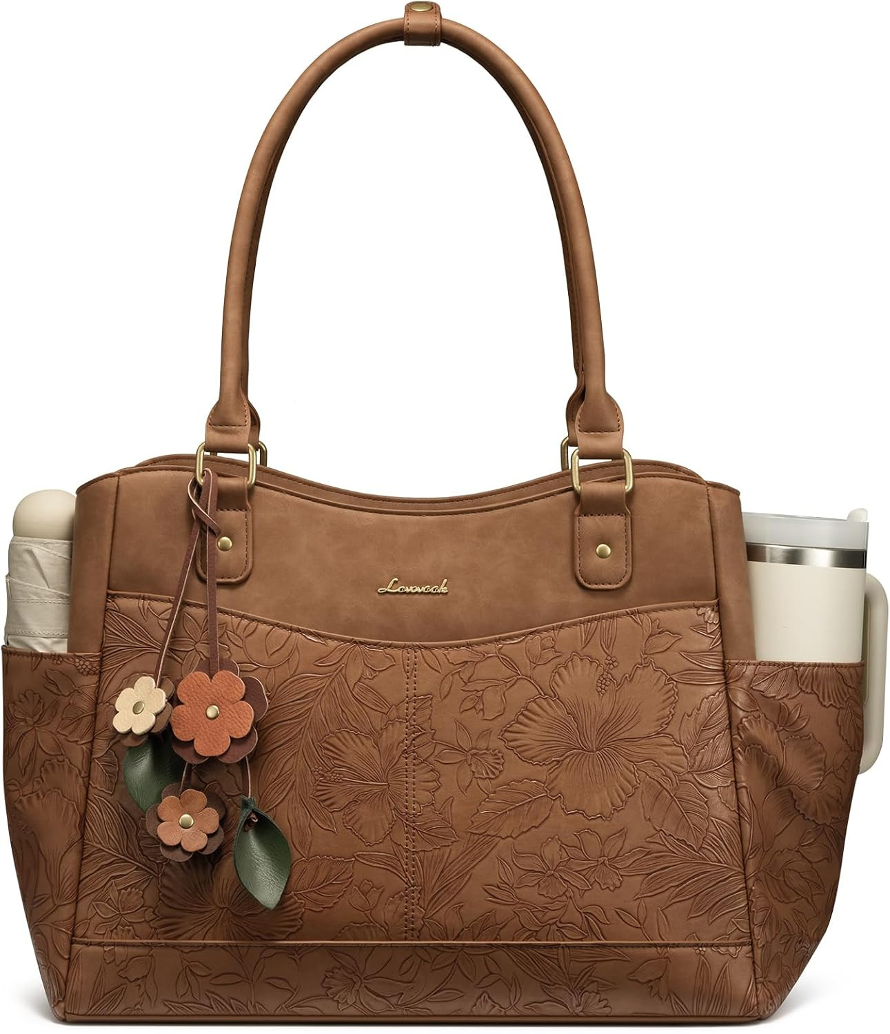 Laptop Bag for Women, Original Vintage Work Tote Bag Computer Office Teacher Bag