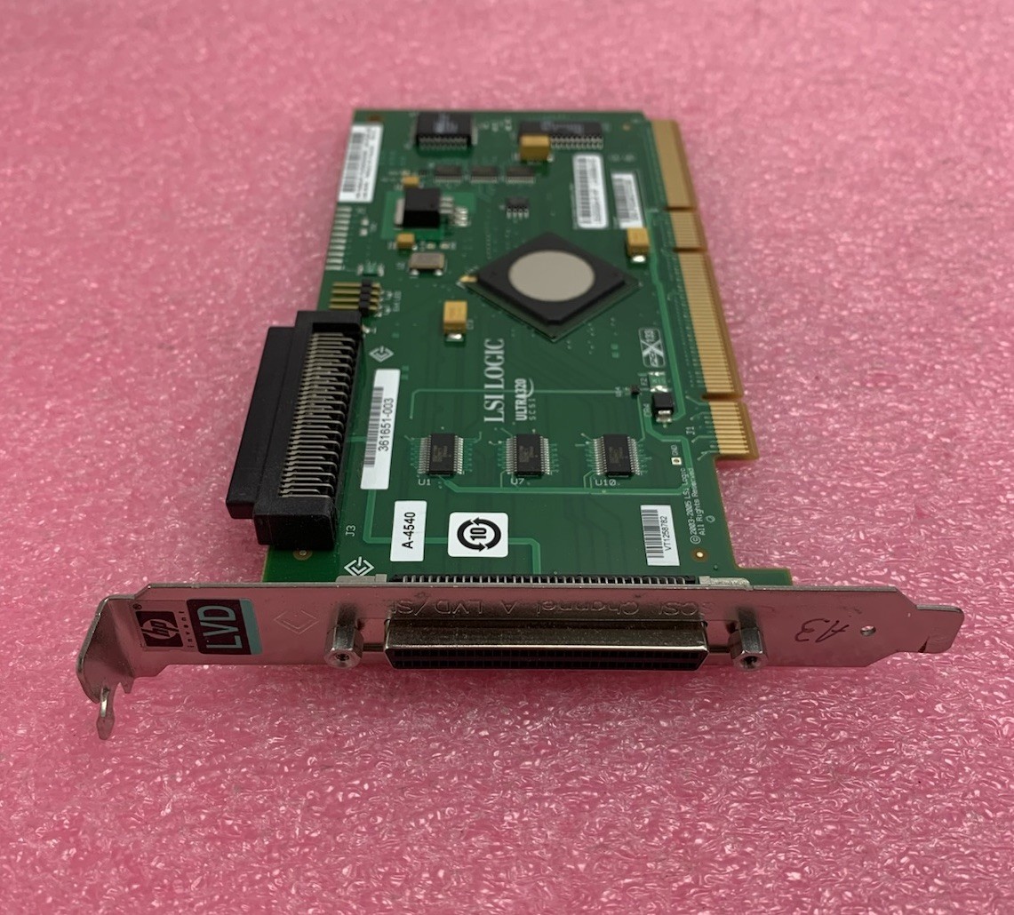 HP LSI Logic LSI20320A-R RAID Controller Card