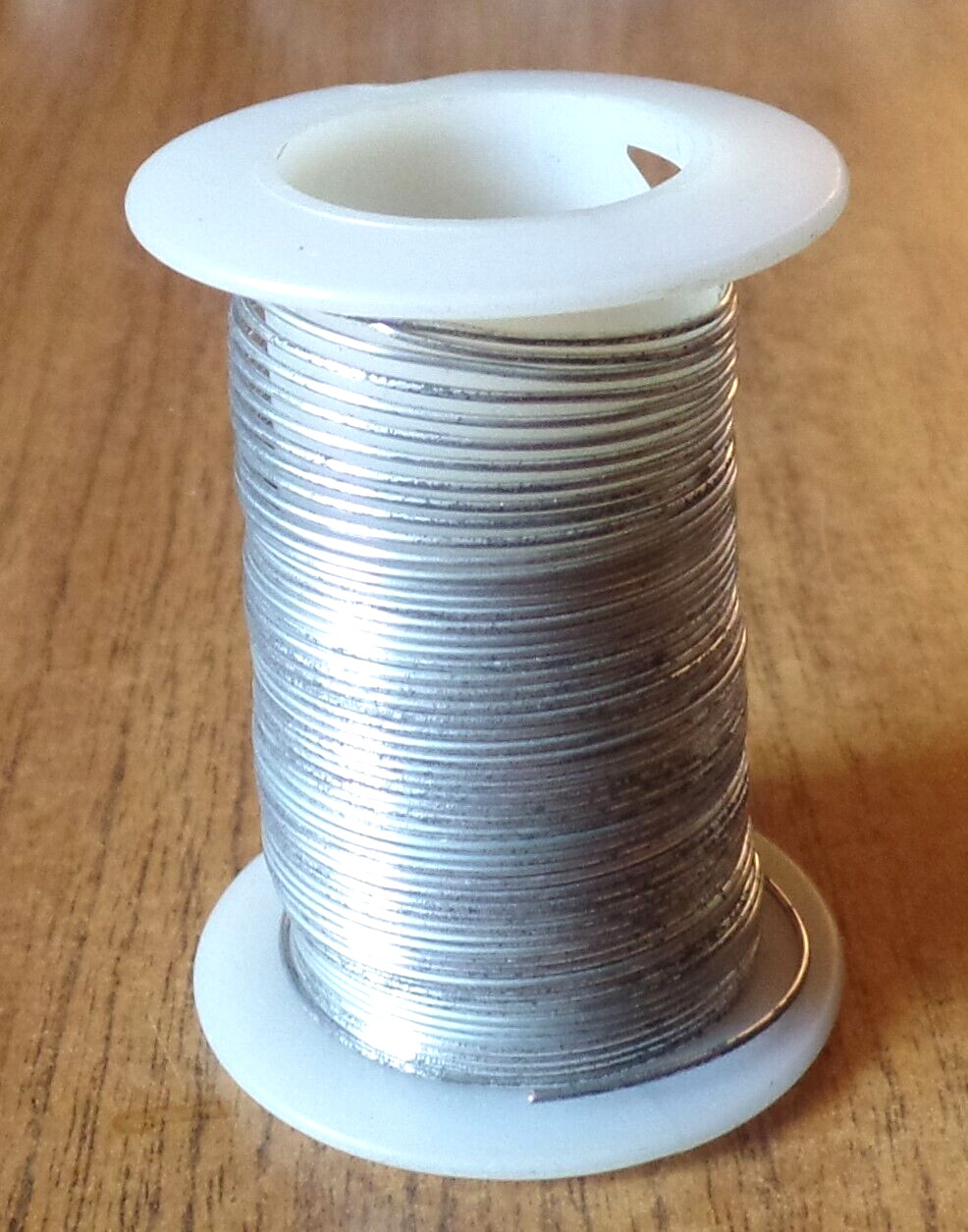 Vintage Used SOLDER WIRE on a Wheel?