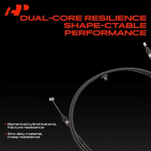82 inch Front Hood Latch Release Cable without Handle | Compatible 2007-2012