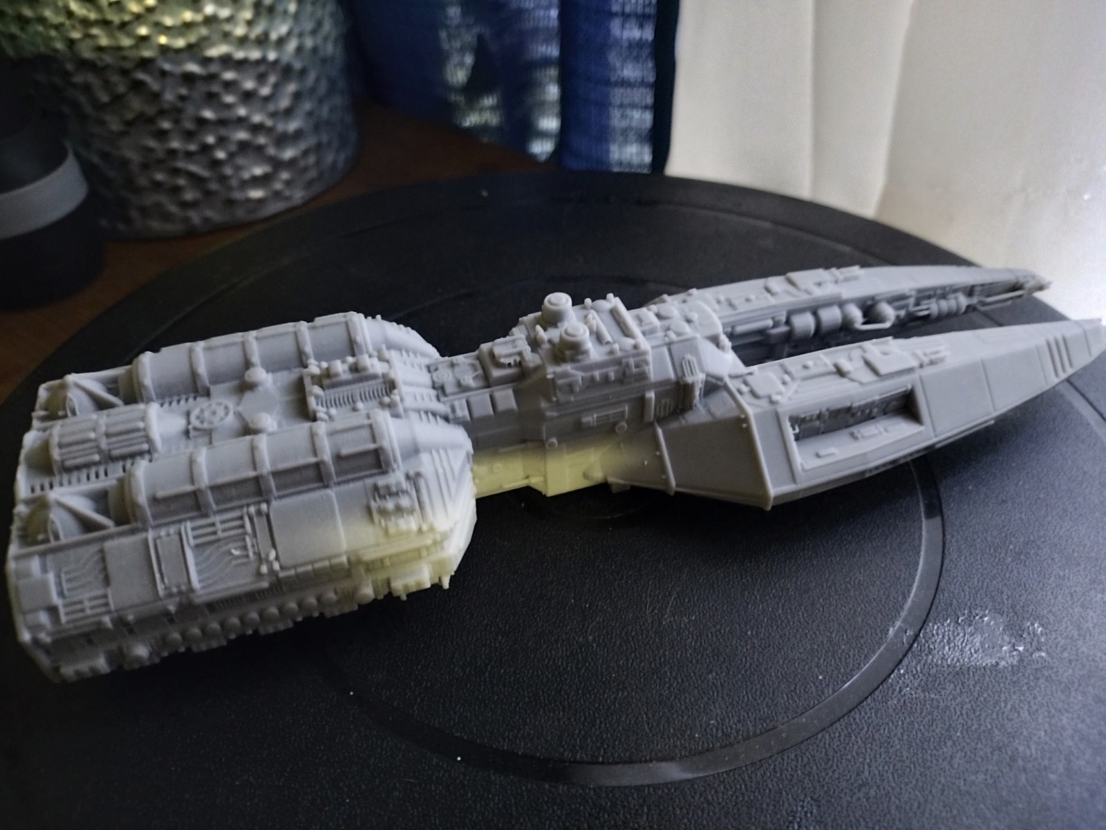 Battlestar Galactica Prototype Cruiser 3D Resin Print 8.75"