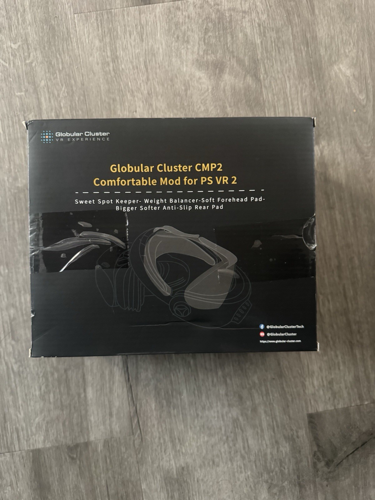 Globular Cluster CMP2 Comfortable Mod For PS VR2 Headset