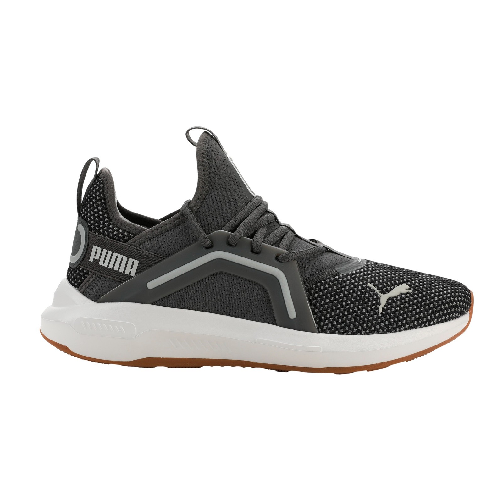 PUMA Softride Enzo 5 Premium Lace Up  Mens Grey Sneakers Casual Shoes 31242302