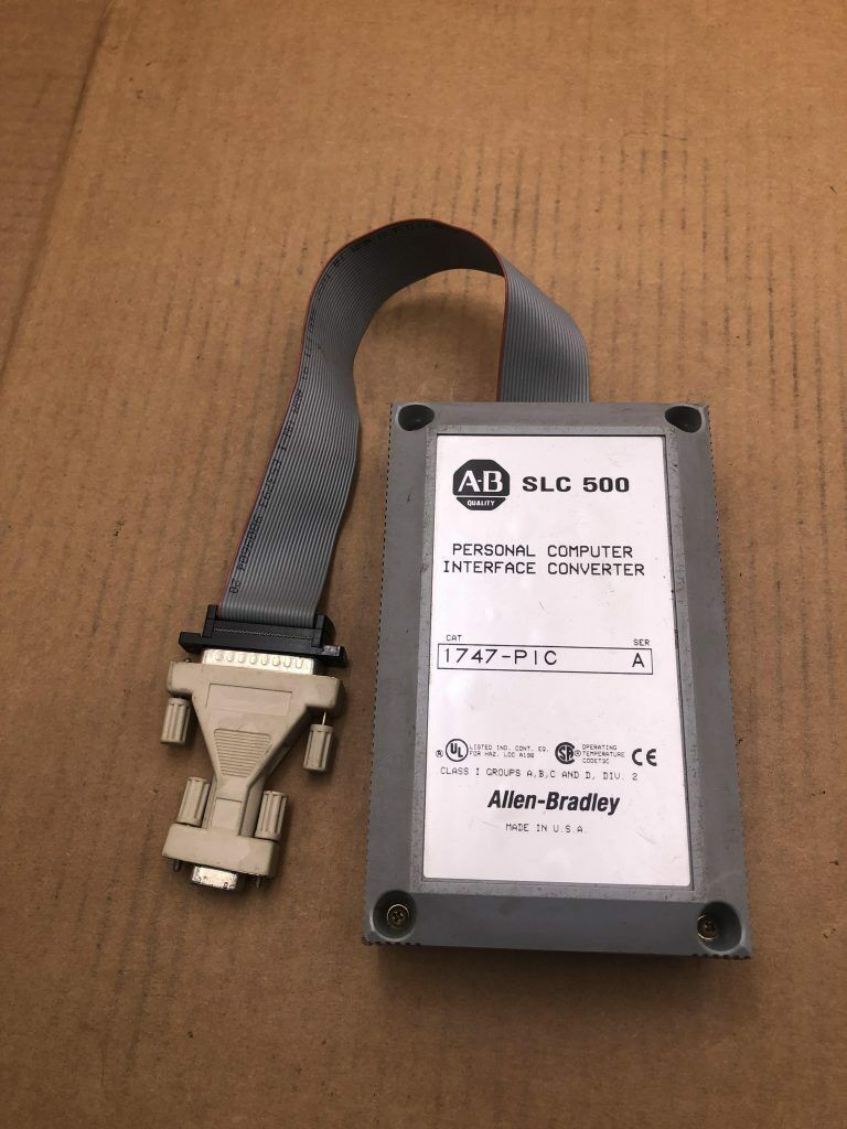 Allen-Bradley SLC 500 Personal Computer Interface Converter 1747-PIC SER A