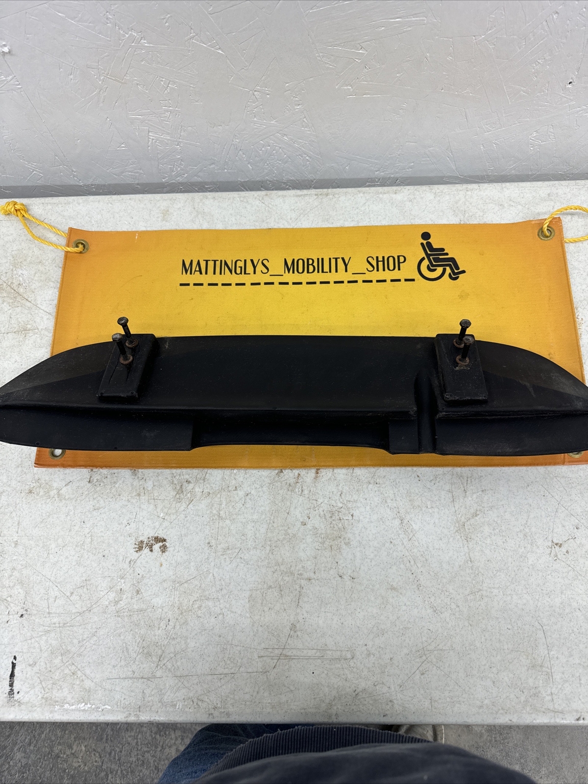 🥇Pride Maxima 3 Mobility Scooter Rear Rubber Bumper W/ Hardware *L@@K WoW*