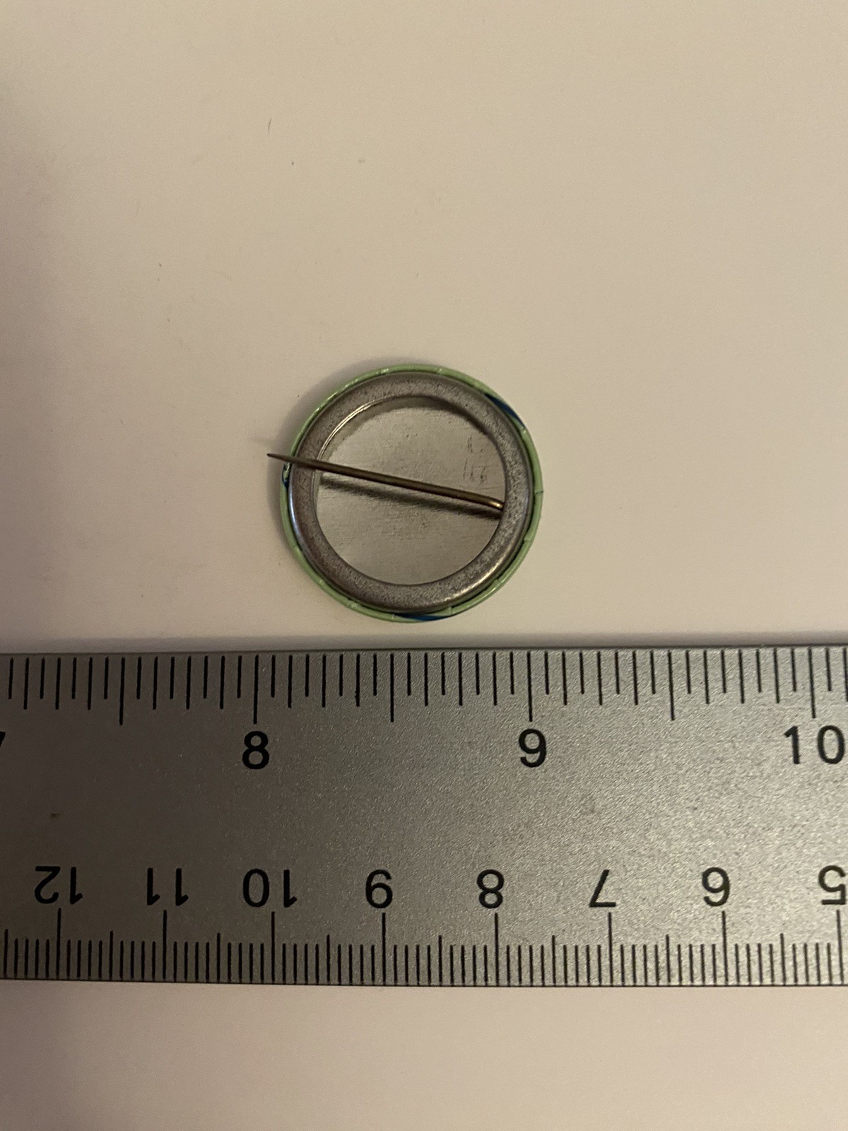 Four More Weeks Pin Back Button P78