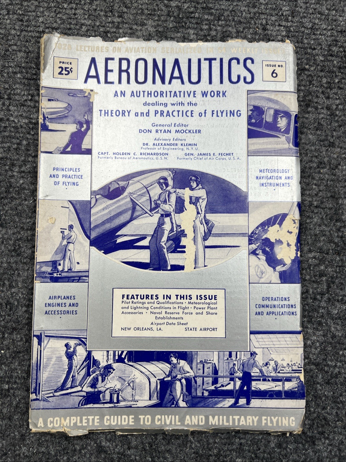 1940 AERONAUTICS Magazine #6 A Complete Guide to Civil & Military Flying