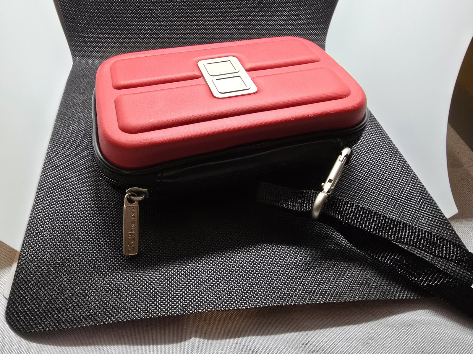 DS Lite With Charger & Nintendo Travel Case