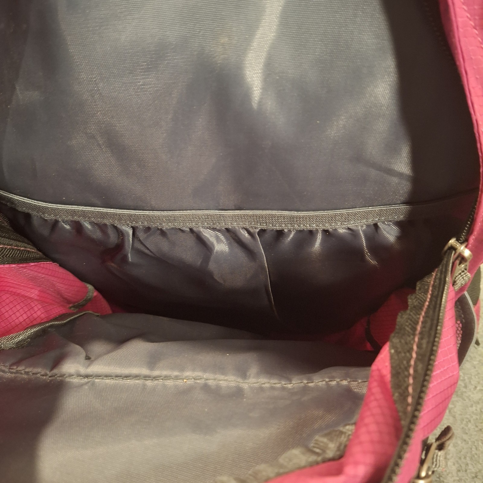 Rupumpack Insulated Hydration Hiking Backpack Hot Pink No Bladder