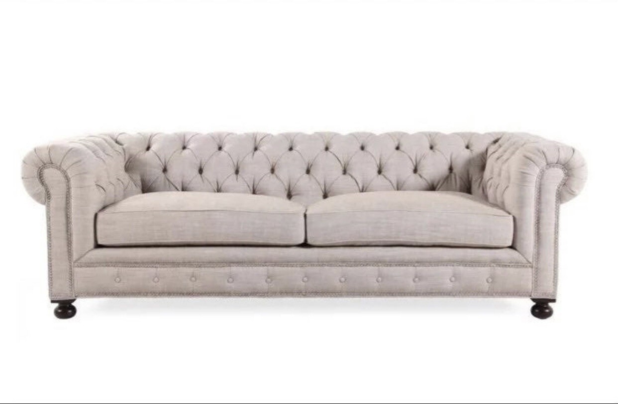 Tufted Sofa & Chair