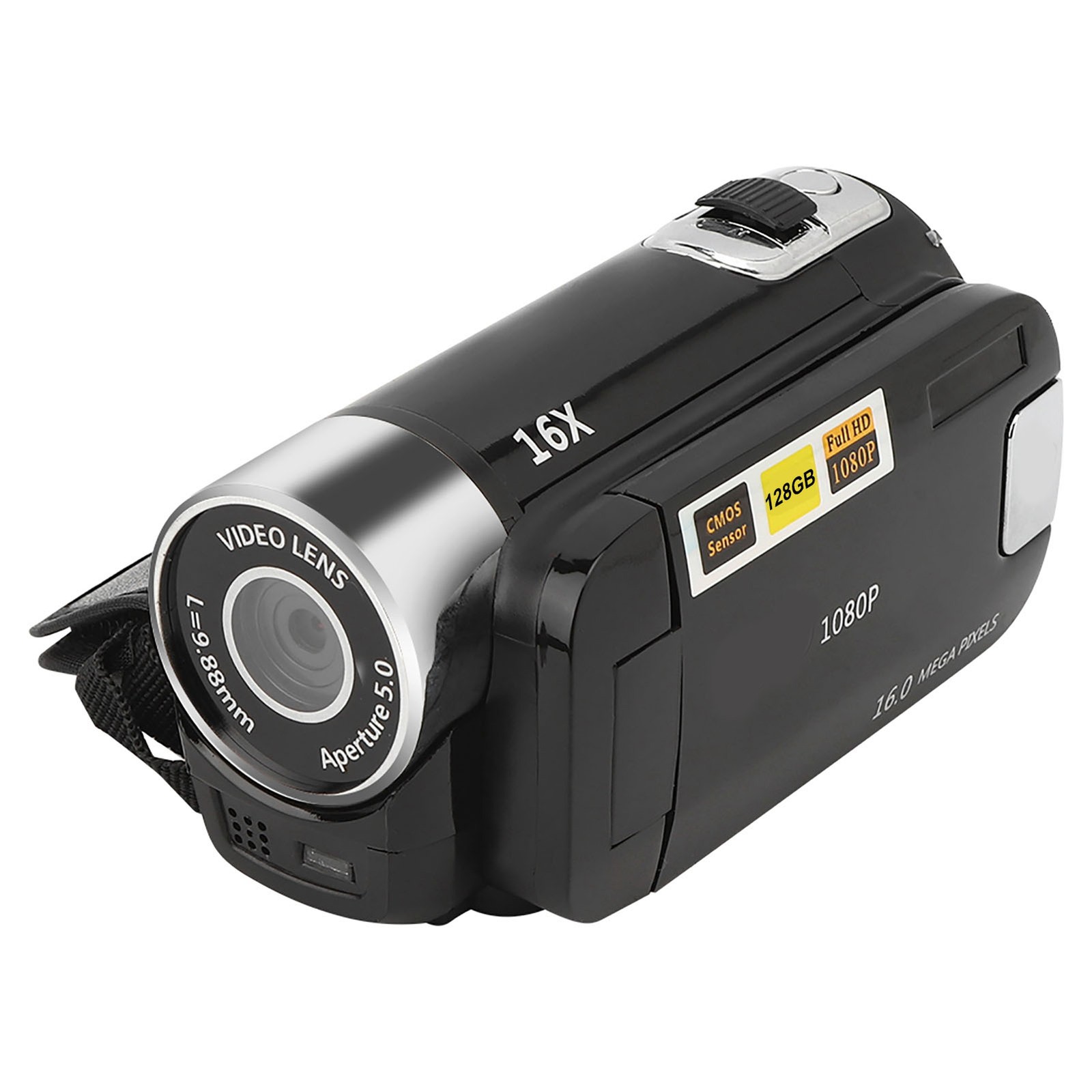 16X Zoom Colourful Display Screen High Definition Camera Image Video Camcorder