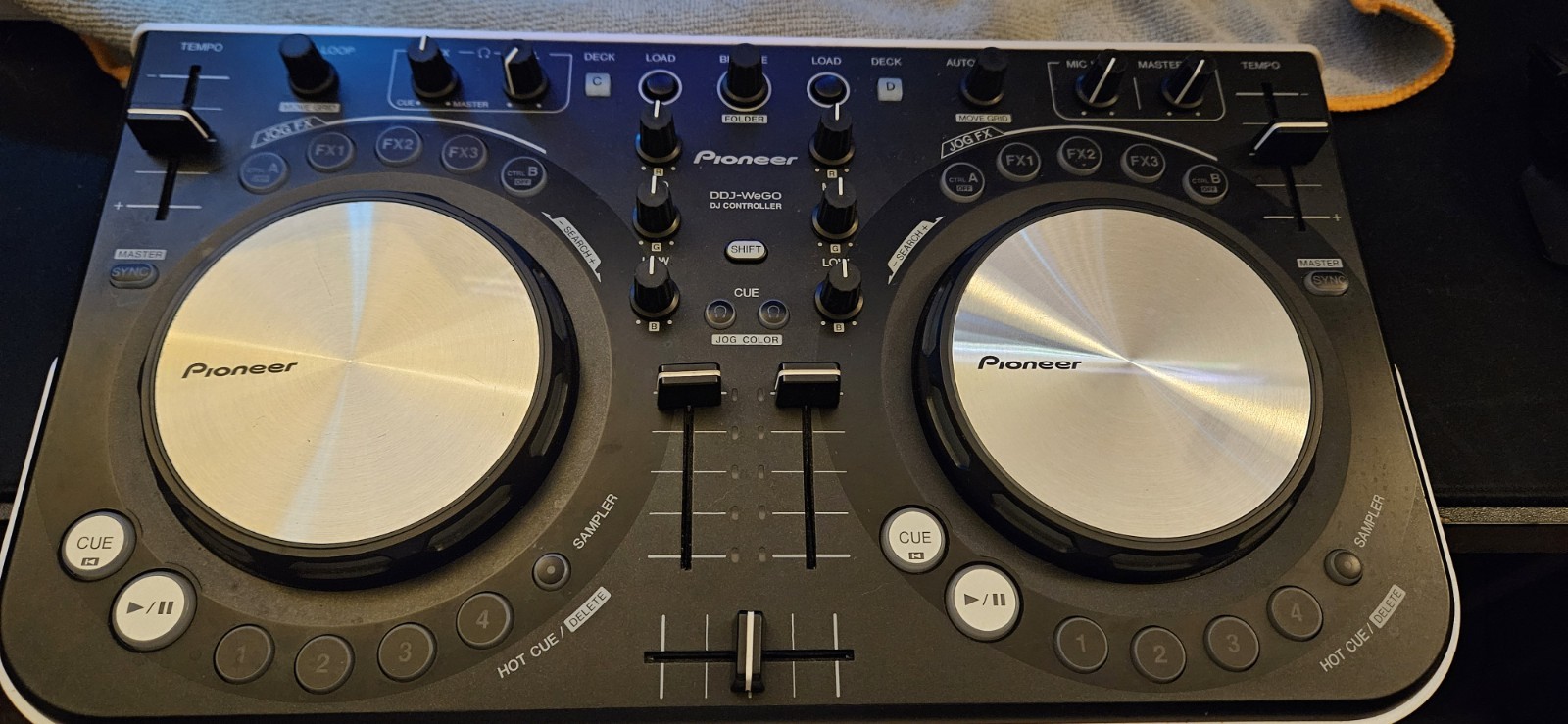 Pioneer DDJ-WeGO-W Compact Dual Deck Virtual DJ Controller System