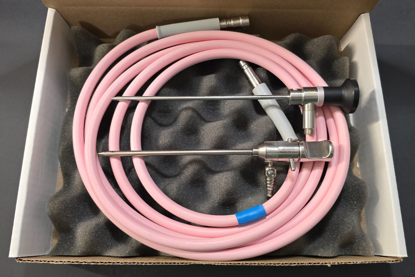 Dyonics Arthroscope 4mmx70° Degree With Sheath & Fiberoptic Cable