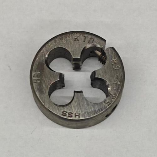 Kromhard M9x1.25 Screw Adjusting Die Left Hand Round HSS 1" OD UK
