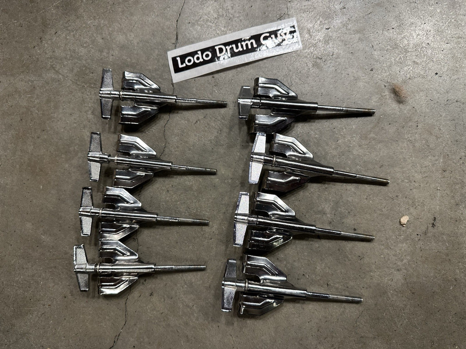 (8) TAMA 1980's Bass Drum T-Rods Claws Superstar Imperialstar SwingStar etc #PJ3